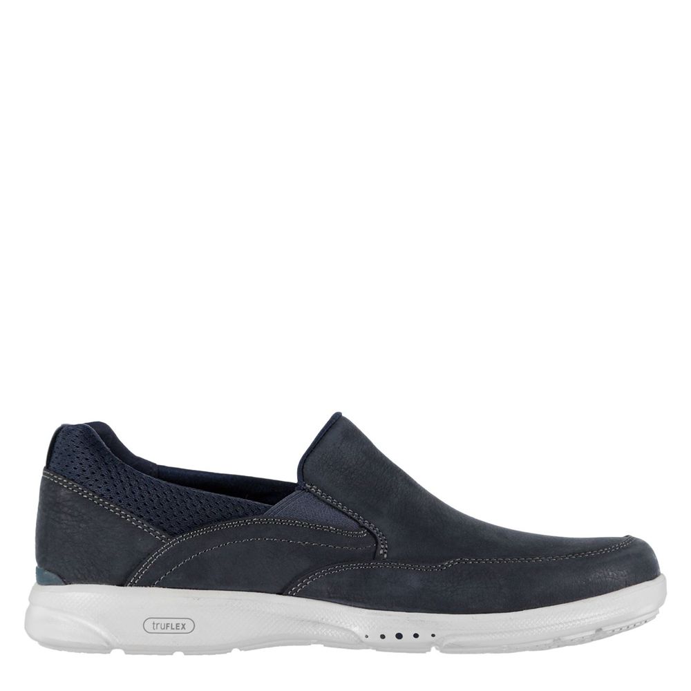 Rockport Men's Slip On Sneakers - Navy - USA (2381TYLZO)